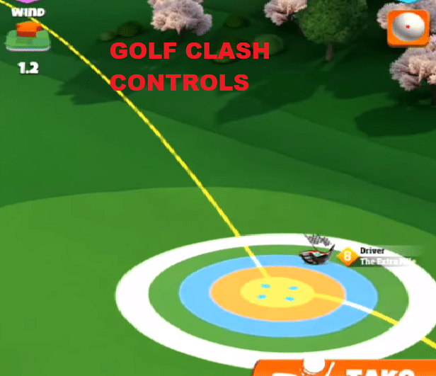 golf clash controls