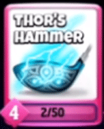 golf clash thors hammer club