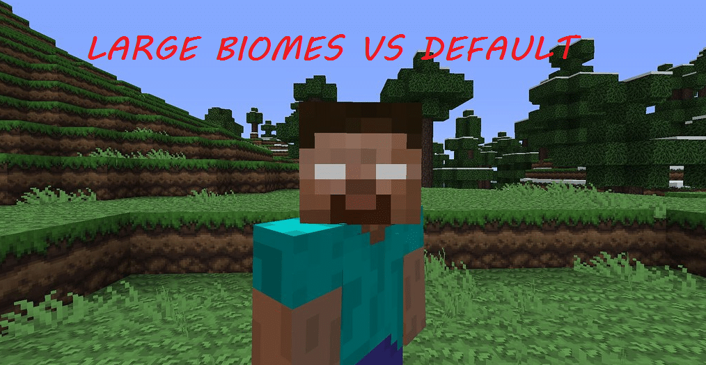 Minecraft Large Biomes Vs Default West Games - minecraft vs roblox who will win you decide general gaming