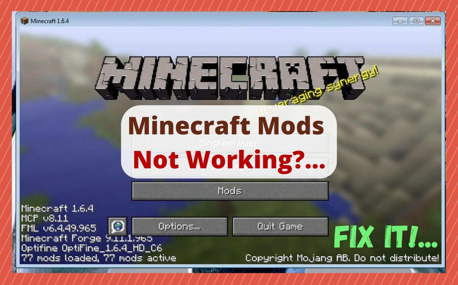 twitch launcher minecraft mods not working object reference not set to an instance of an object.