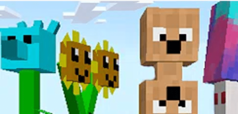 minecraft vs plants vs zombies