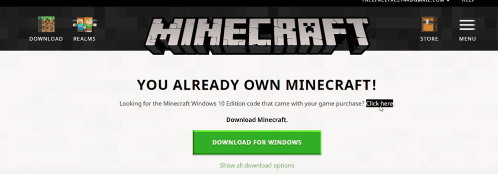 free minecraft windows 10 code