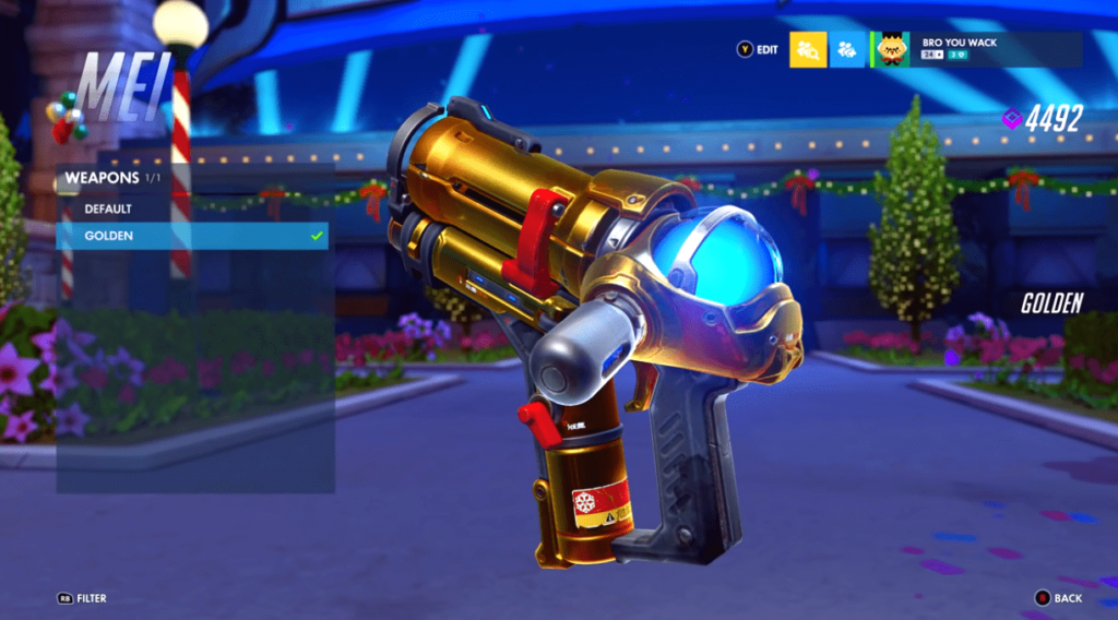 overwatch golden weapons