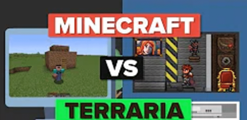 Minecraft Vs Terraria, qual é o melhor jogo de minerar e craftar