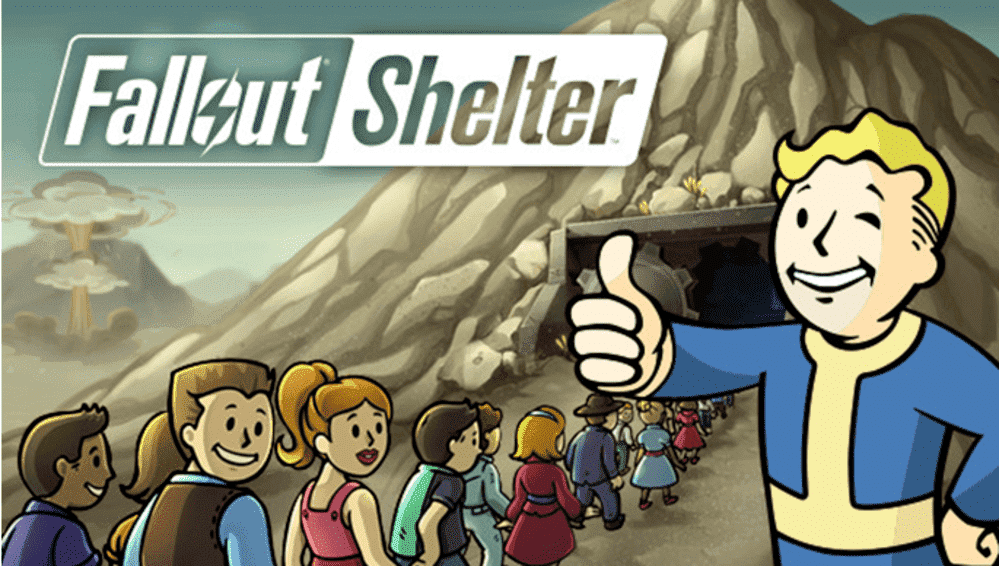 fallout shelter we like backing up your luck with weaponry