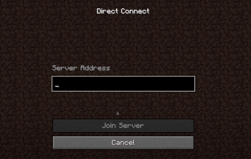 Failed to connect to the server minecraft что делать