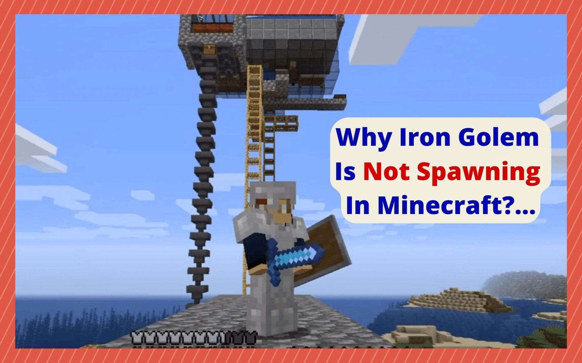 Minecraft Iron Golem Not Spawning