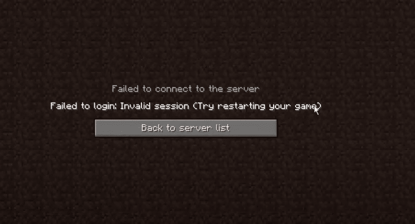 try restarting your game and the launcher minecraft