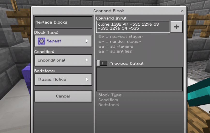 minecraft commands