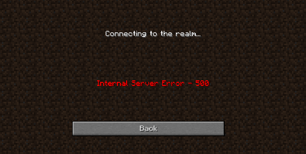 Minecraft Realms Error 500 4 Ways To Fix West Games