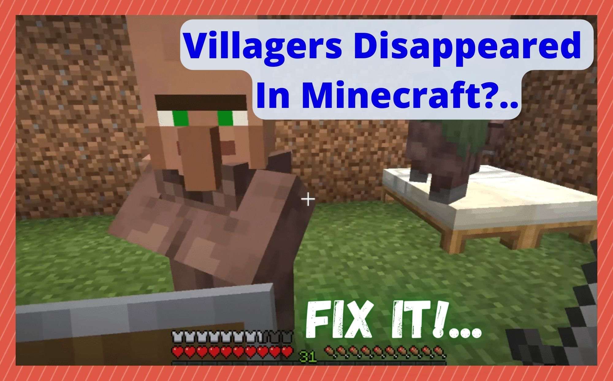 6 Ways To Fix Villagers Disappeared In Minecraft - West Games