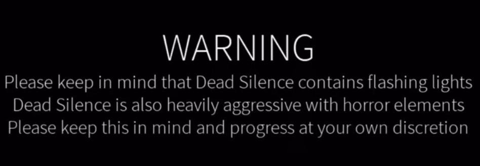 dead silence
