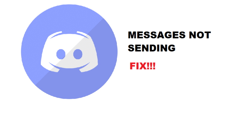 can't send messages in discord server