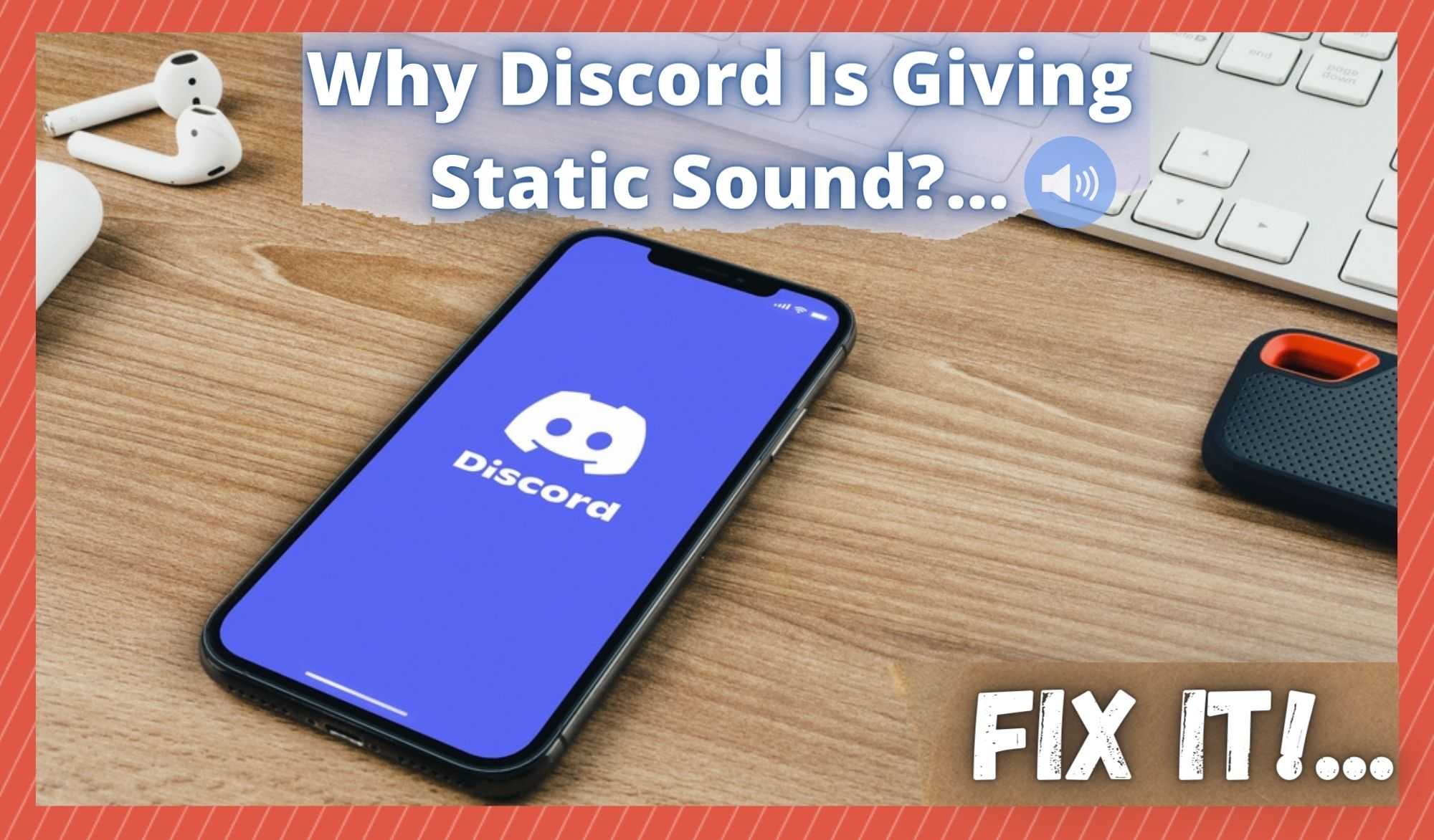 Discord Static Sound