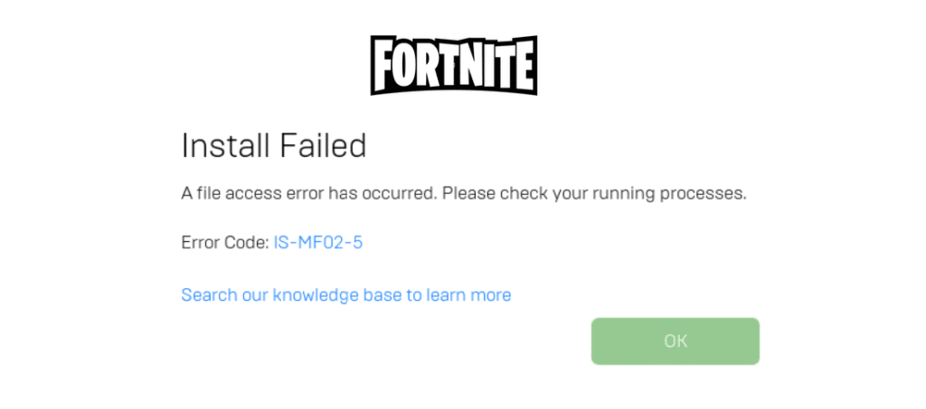 Fortnite Not Running West Fortnite Is Mf02 5 Error 2 Ways To Fix West Games