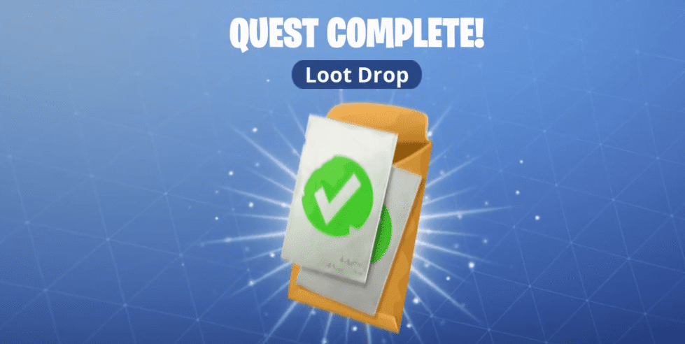 fortnite loot drop quest