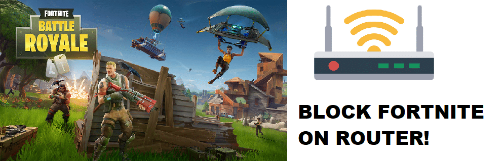 how to block fortnite on router