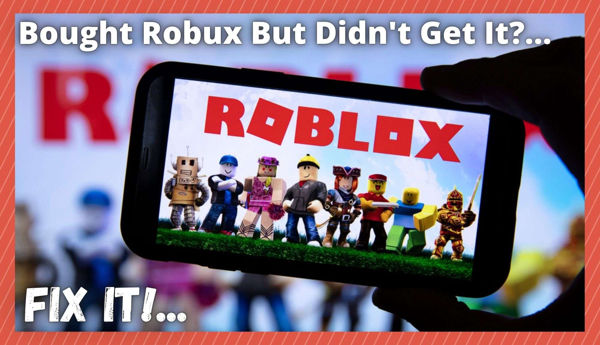 I Bought Robux But Didn't Get It