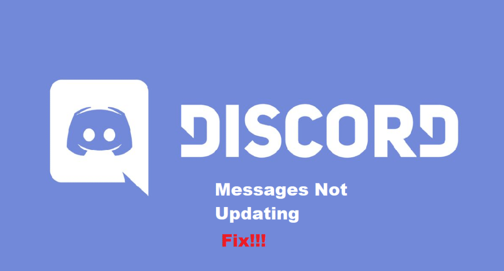 discord not updating messages