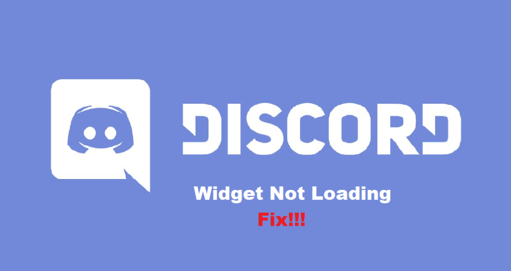 discord widget not loading