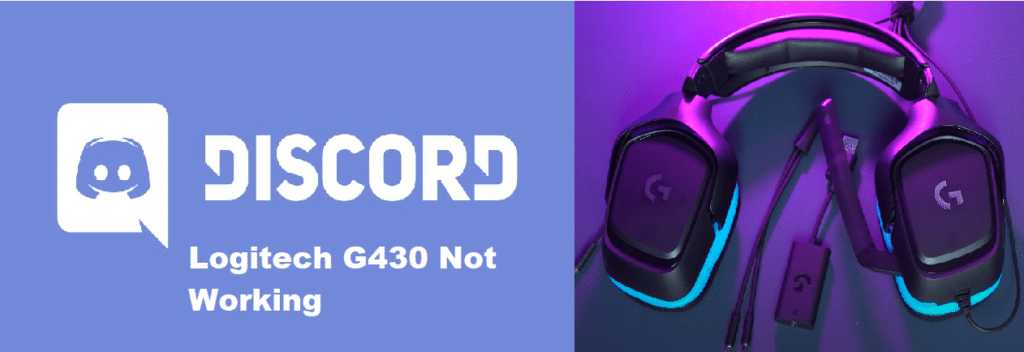 logitech g430 mic not working discord