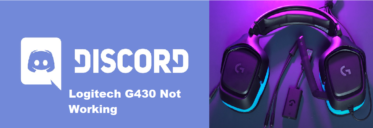 logitech g430 gaming headset mic not working