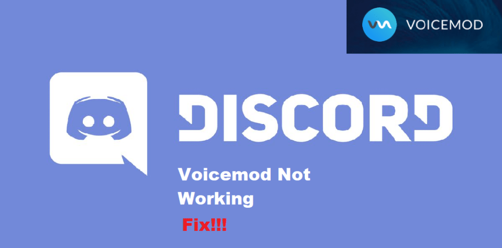voicemod not working on discord