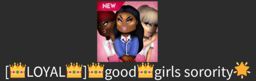 Good Girls Sorority - Roblox