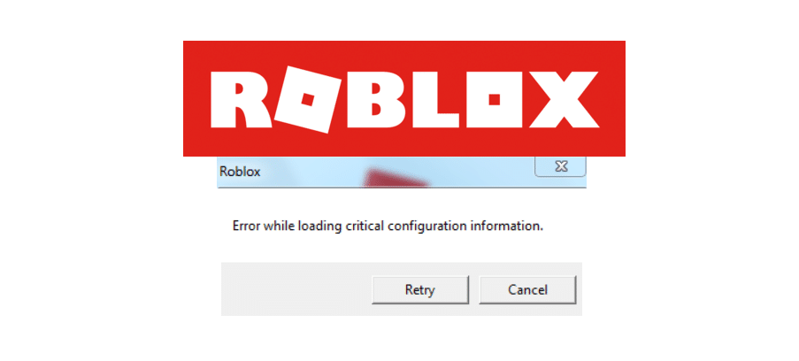 4 Ways To Fix Roblox Error While Loading Critical Configuration Information West Games - my roblox games say failed to connect