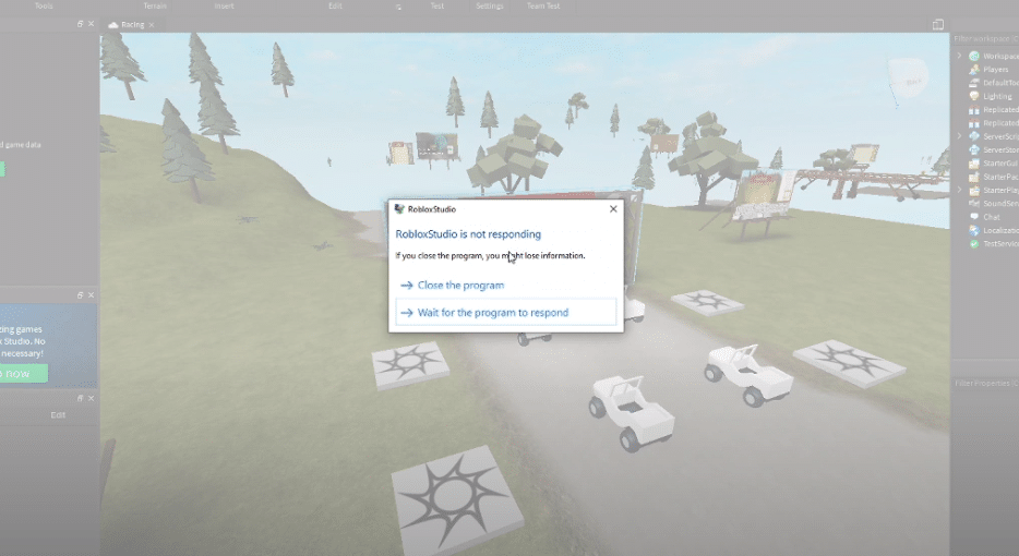 3 Ways To Fix Roblox Studio Not Responding West Games - how to fix roblox game crash