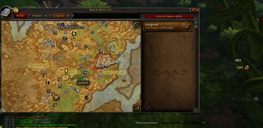 bonus objectives not showing WoW