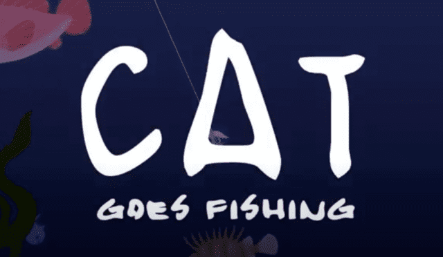 cat goes fishing