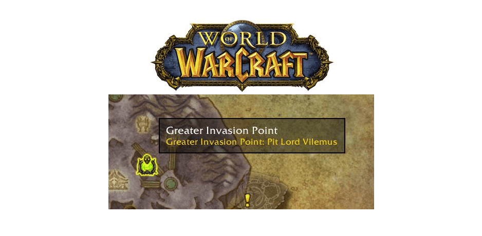 greater invasion point not showing up WoW