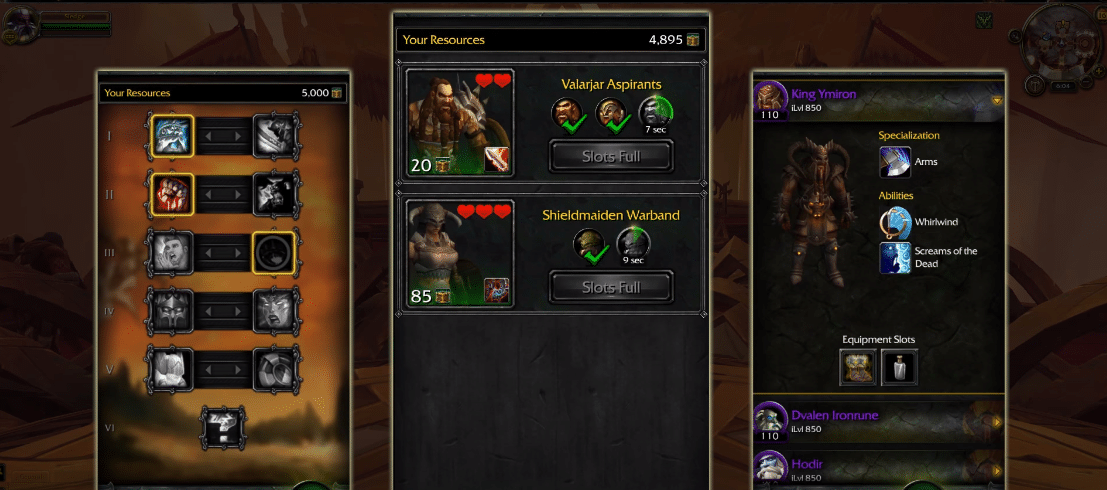 wow draenor companion app