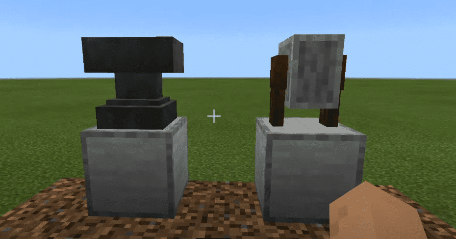 Minecraft Grindstone and Anvil Usage