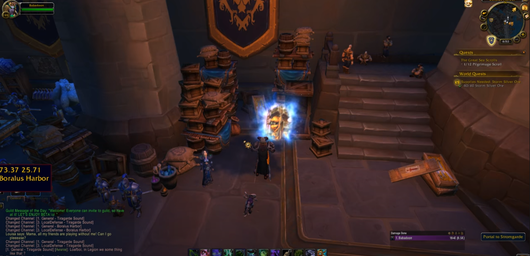 portal to stromgarde not working WoW