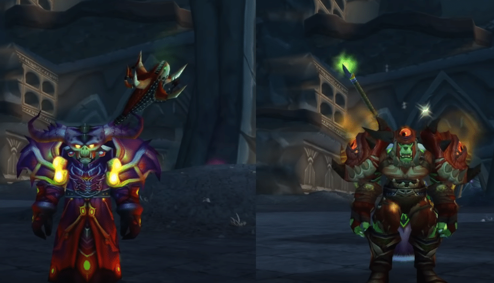 warlock vs hunter wow