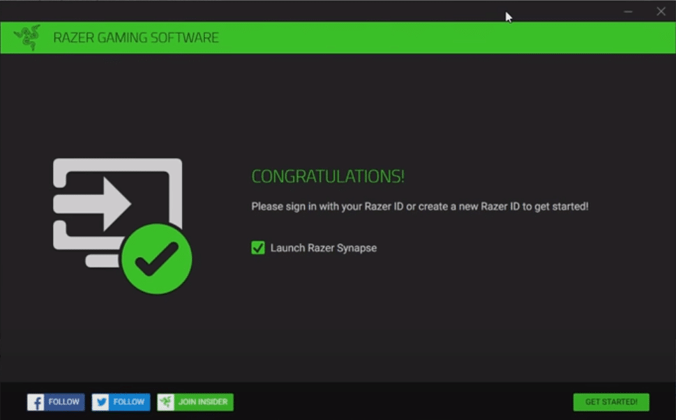 can't login to razer synapse