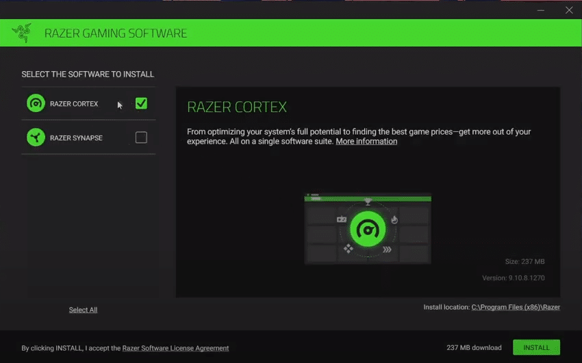 is razer cortex safe