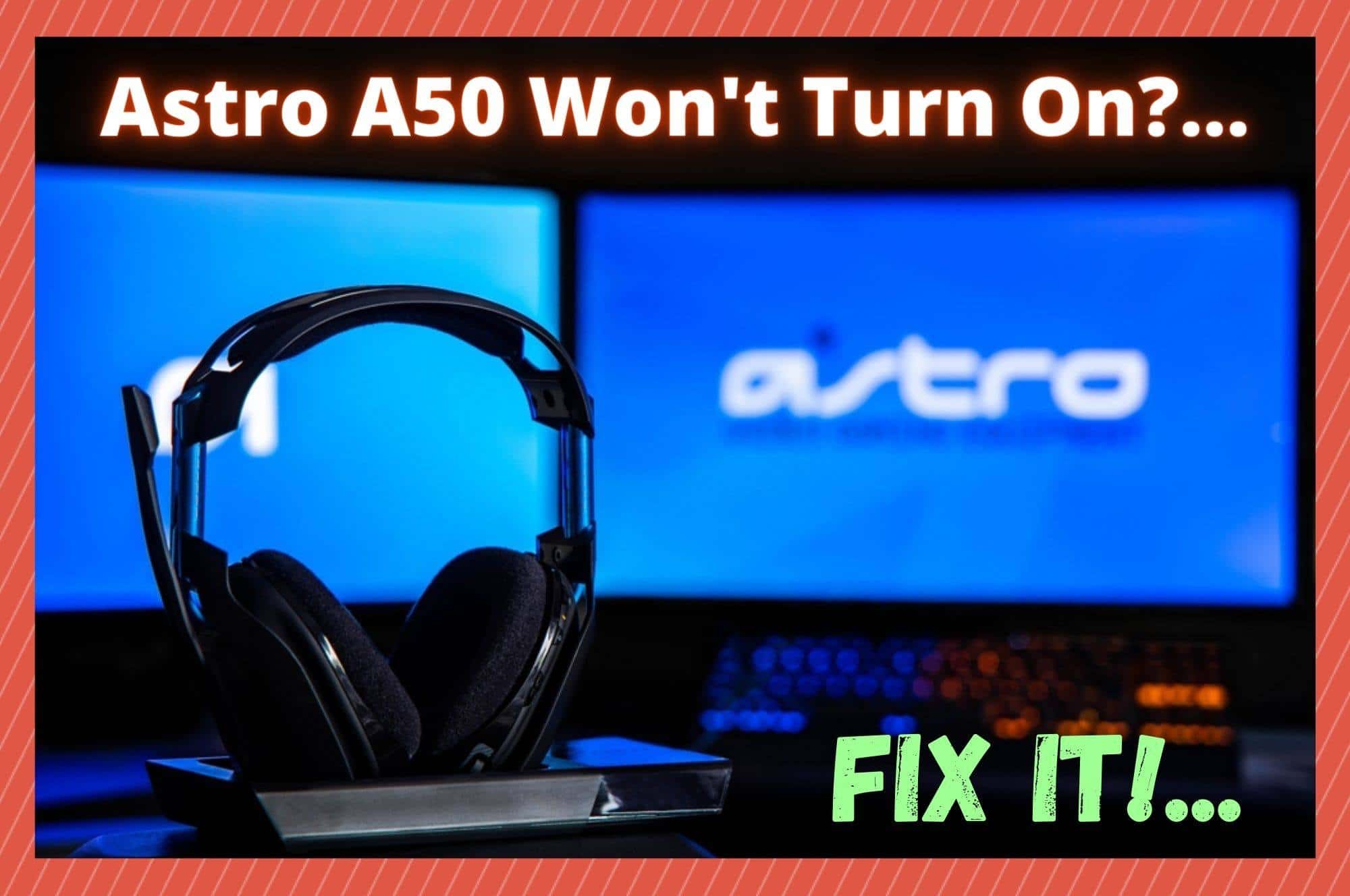 How do you solve connection problems with your Astro A50? - Coolblue -  anything for a smile