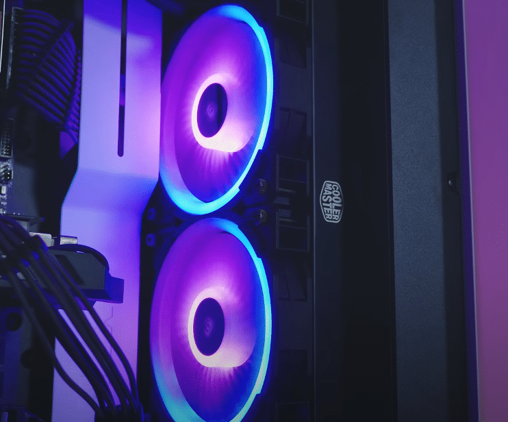corsair link fans revving up and down