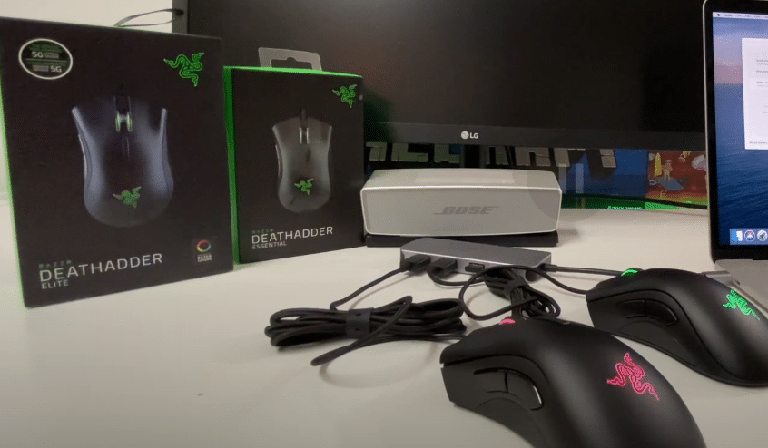 razer deathadder essential vs elite