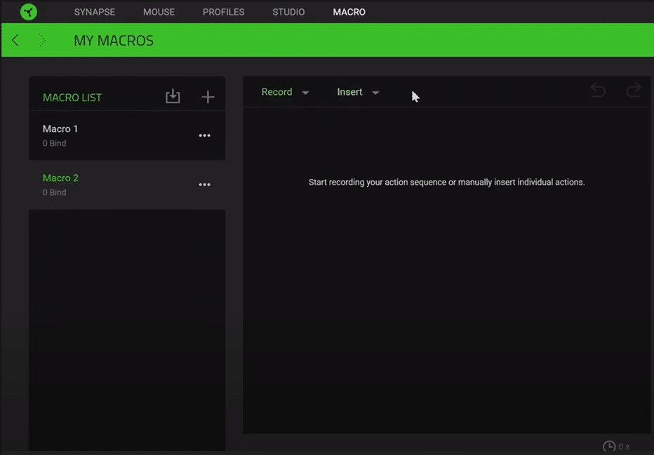 razer synapse macro copy paste