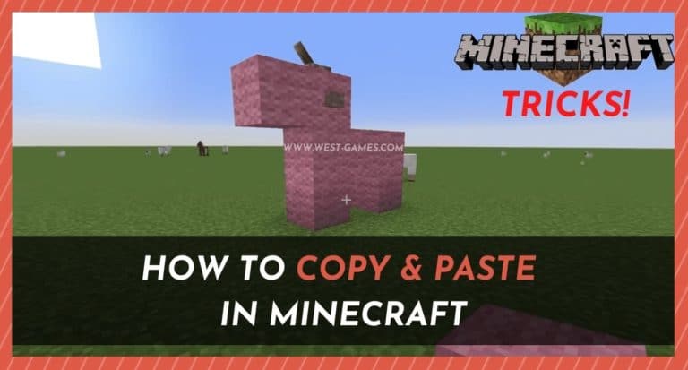 How to Copy and Paste in Minecraft? - West Games