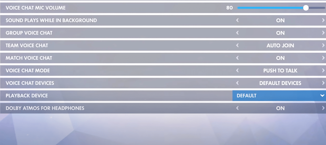 overwatch settings not saving