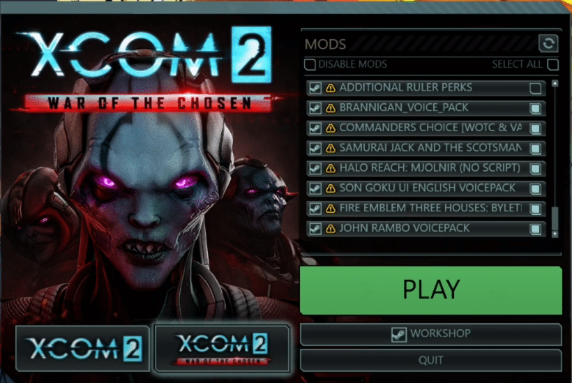 xcom launcher loop