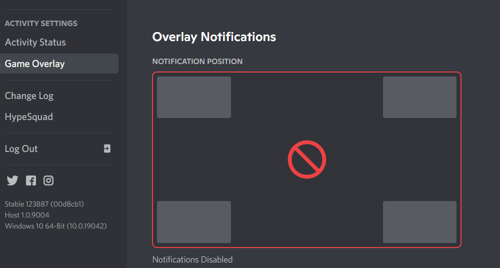 csgo discord overlay not working