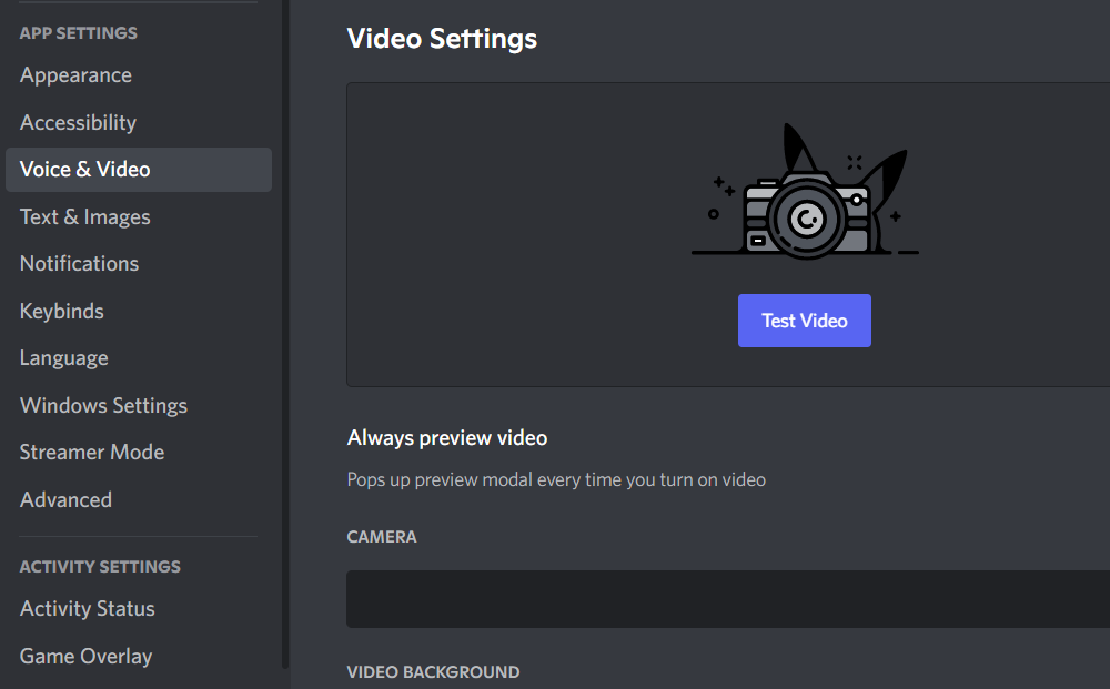 discord camera not working mobile