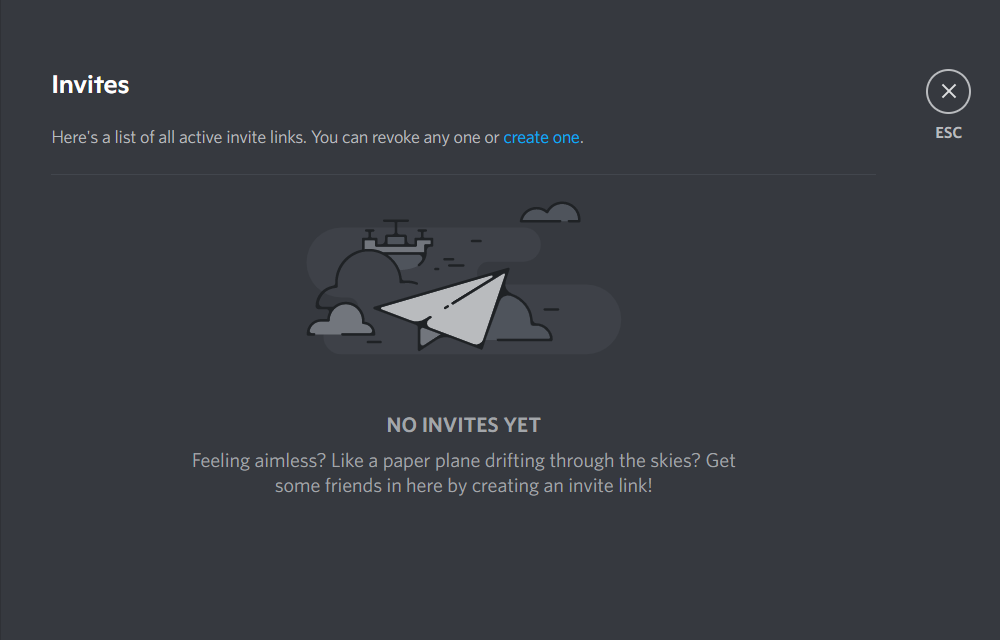 discord instant invite not working