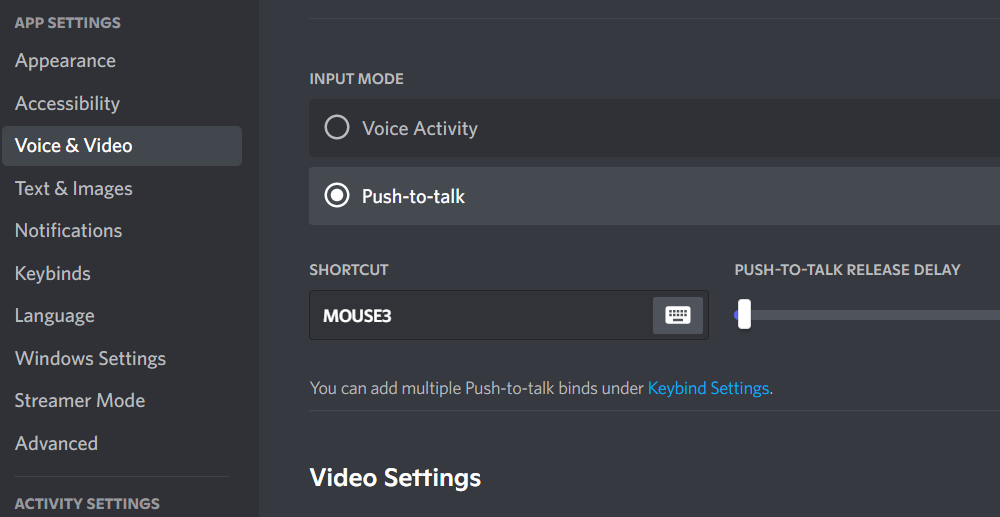 discord mobile voice activity not working